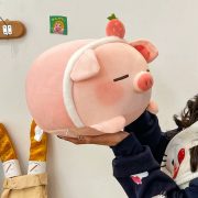 New Pink Pig Plush Toy - Cute Stuffed Animal Pillow Gift for Girls - Image 2